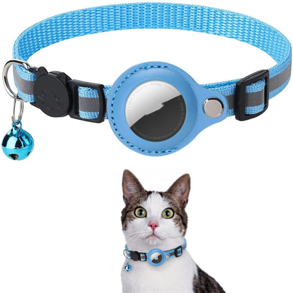 Bella reflective collar waterproof holder case For air tag protective - Image 8