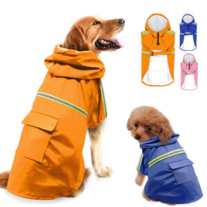 Max Dog Waterproof Reflective Raincoat