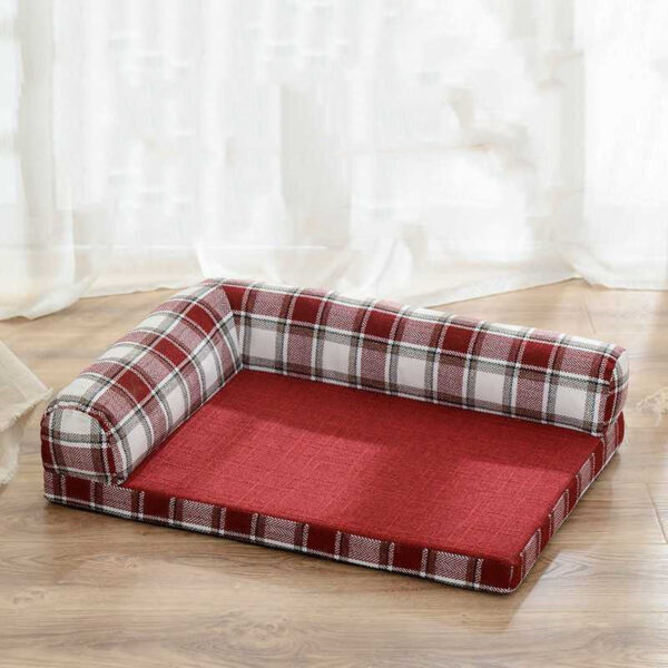 Max dog Removable And Washable Cushions Scratch-resistant Linen Sofa Bed - Image 2
