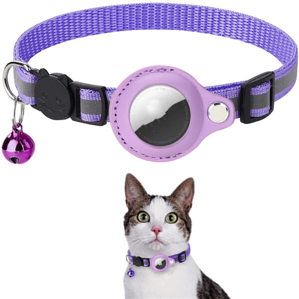 Bella reflective collar waterproof holder case For air tag protective - Image 5