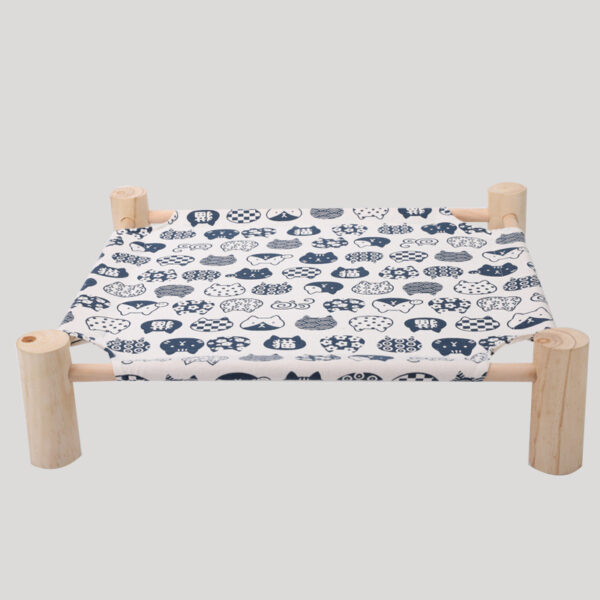 Bella Cat Removable And Washable Solid Wood Bed - Image 5
