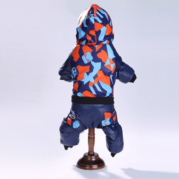 MAX Dog Clothes Autumn Winter Camouflage Hooded - Image 5