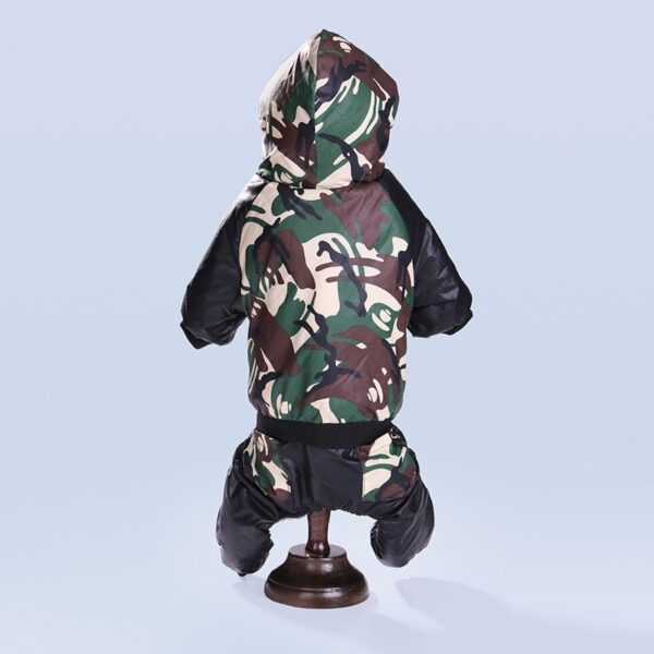 MAX Dog Clothes Autumn Winter Camouflage Hooded - Image 2