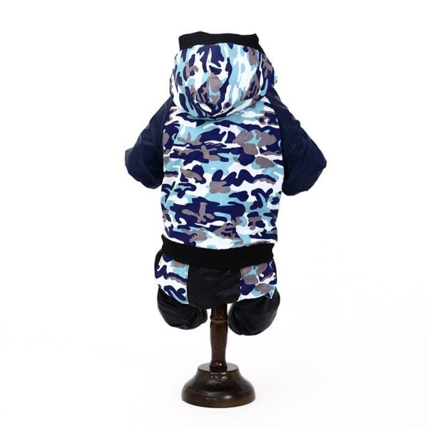 MAX Dog Clothes Autumn Winter Camouflage Hooded - Image 4