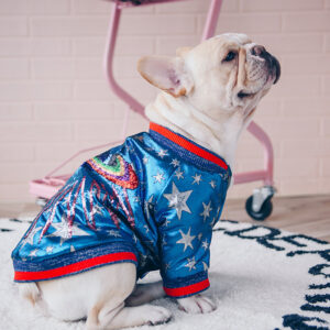 Max dog jacket clothes luxury grade back decoration