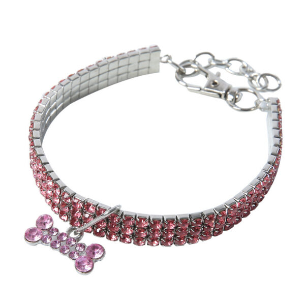 Max Dog bling rhinestone collar crystal Puppy Chihuahua - Image 4