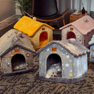 Max Dog Pet Foldable House Winter Kennel Removable