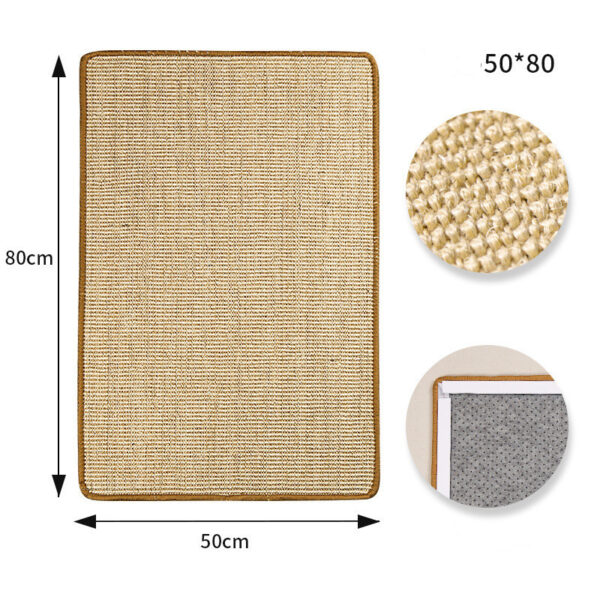 Bella Cat Pet Sisal Mat Grab Board Sofa Protective Cover - Image 2