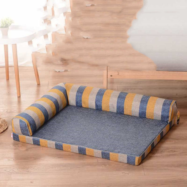 Max dog Removable And Washable Cushions Scratch-resistant Linen Sofa Bed - Image 8