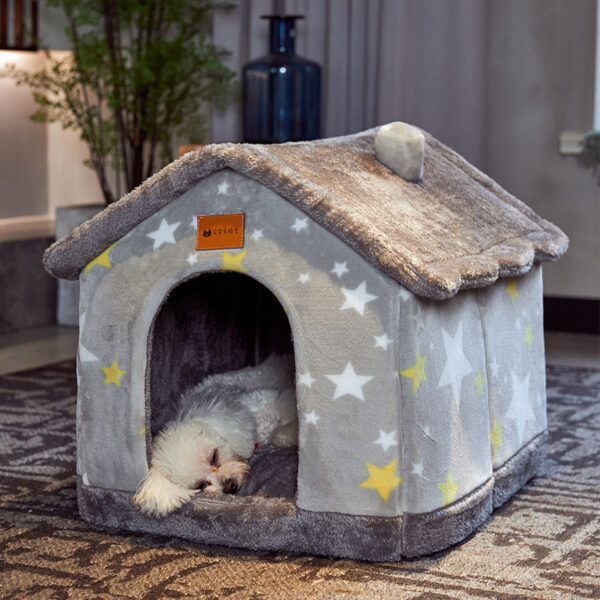 Max Dog Pet Foldable House Winter Kennel Removable - Image 3