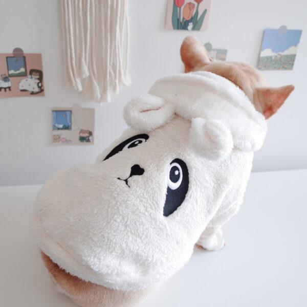 Max Apparel Embroidery Cartoon Hooded Vest - Image 6