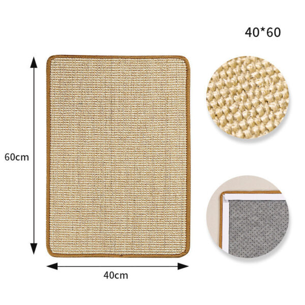 Bella Cat Pet Sisal Mat Grab Board Sofa Protective Cover - Image 4