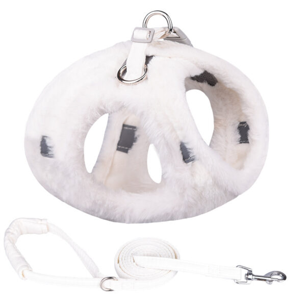 Bella Cat Plush Warm Vest Dog Leash - Image 6