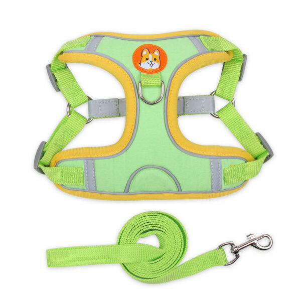 Max Dog Pet Harness Reflective Soft Mesh Chest Strap - Image 2