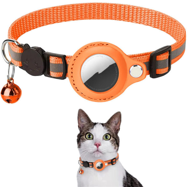 Bella reflective collar waterproof holder case For air tag protective - Image 4