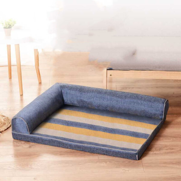 Max dog Removable And Washable Cushions Scratch-resistant Linen Sofa Bed - Image 7