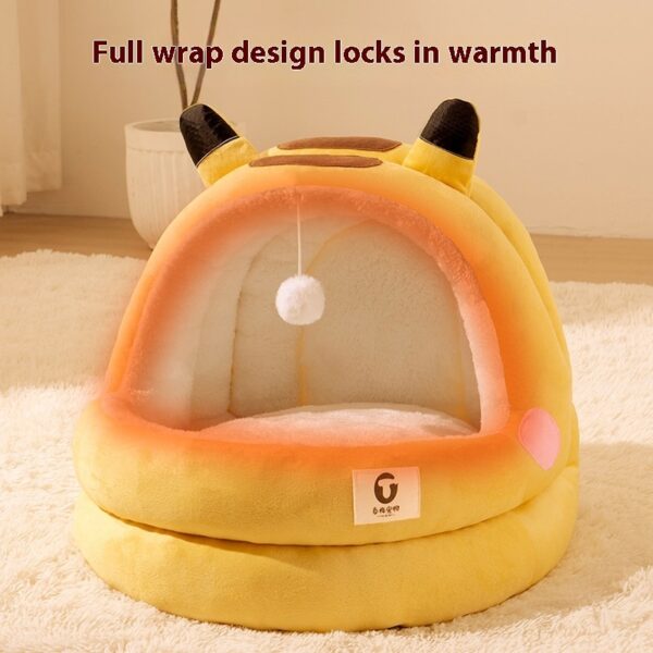 Bella Cat Nest Four Seasons Universal Winter Warm Closed - Image 5