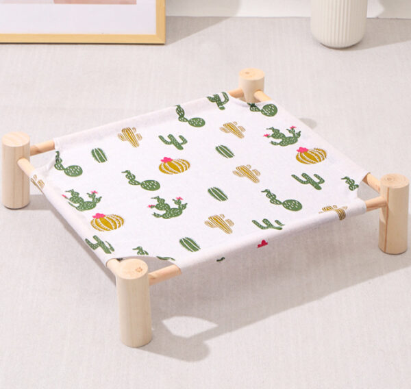 Bella Cat Removable And Washable Solid Wood Bed - Image 2
