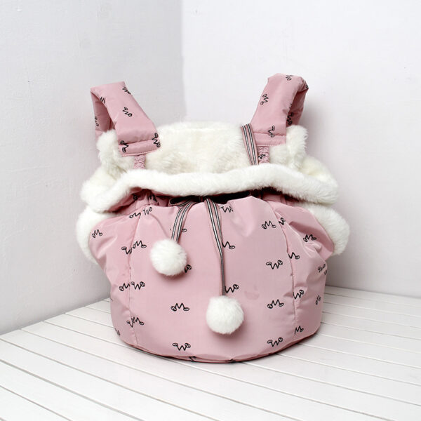 Bella Cat Pets Carrier Backpack Outdoor and Travel Use in Winter - Image 7