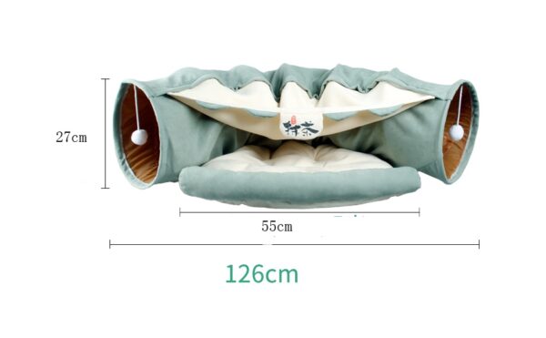Bella Cat Pet Tunnel Interactive Play Toy - Image 8