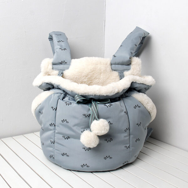 Bella Cat Pets Carrier Backpack Outdoor and Travel Use in Winter - Image 4
