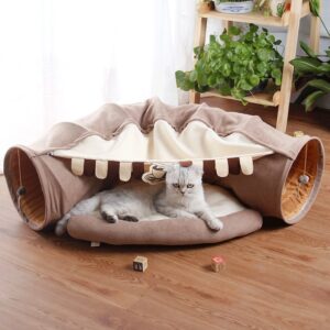 Bella Cat Pet Tunnel Interactive Play Toy