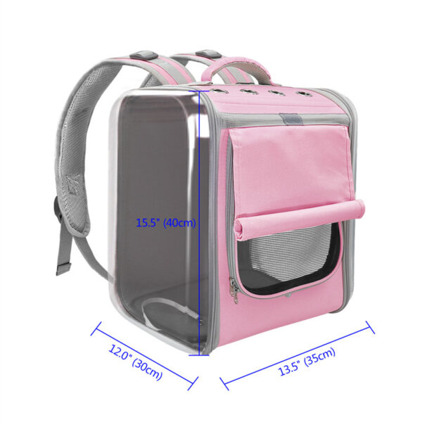 Bella Cat Pet Carrier Backpack Breathable Travel Outdoor - Image 3