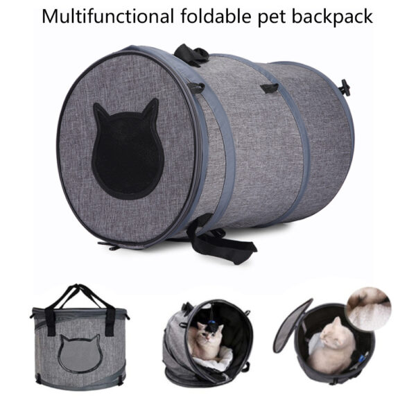 Bella Cat Pet Foldable Carrier Bag Tunnel Toys