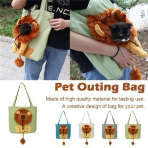 Bella Cat Pet Soft Carriers Lion Design Portable