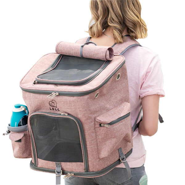 Bella Cat Pet Transparent Portable Backpack - Image 4