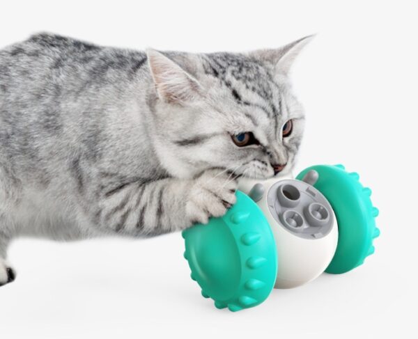 Max Dog And Cat Pet Toys Slow Food Interactive Balance Car. - Image 5