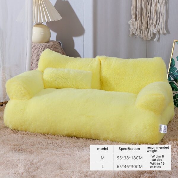 Bella Cat Pet Luxury Bed Sofa Winter Warm. - Image 8