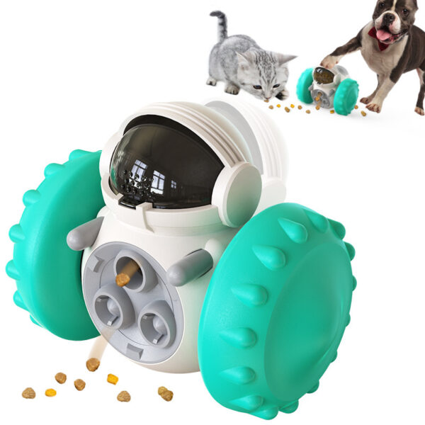 Max Dog And Cat Pet Toys Slow Food Interactive Balance Car. - Image 2