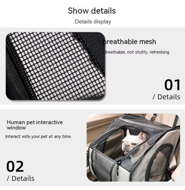 Max Dog Pet Car Cage Nest Go Out Portable - Image 10