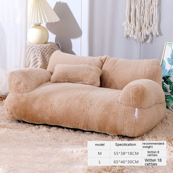 Bella Cat Pet Luxury Bed Sofa Winter Warm. - Image 3