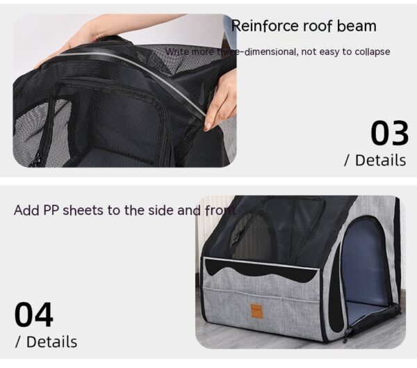 Max Dog Pet Car Cage Nest Go Out Portable - Image 7