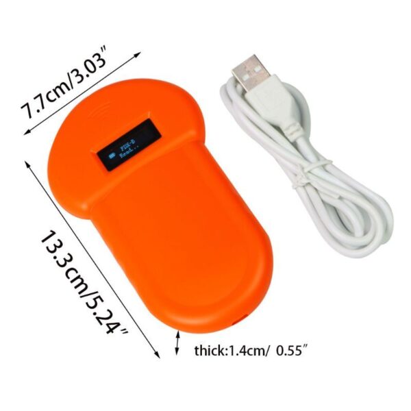 Max Dog 134.2khz Chip Reader Animal ID Association Scanner - Image 4