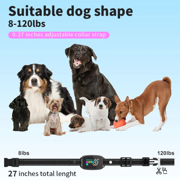 Max Dog Pet Smart Automatic Anti Barking Collar Rechargeable - Image 3