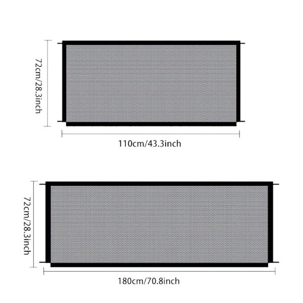 Max Dog Pet Fence, Foldable Isolation Net Safety Protection Fence - Image 6