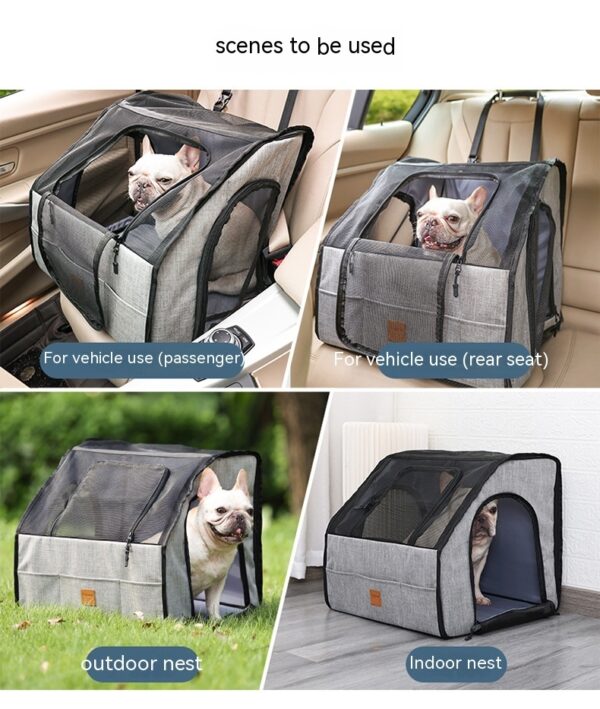Max Dog Pet Car Cage Nest Go Out Portable - Image 9
