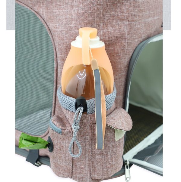 Bella Cat Pet Transparent Portable Backpack - Image 2