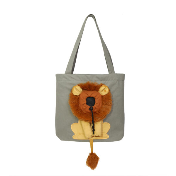 Bella Cat Pet Soft Carriers Lion Design Portable - Image 4