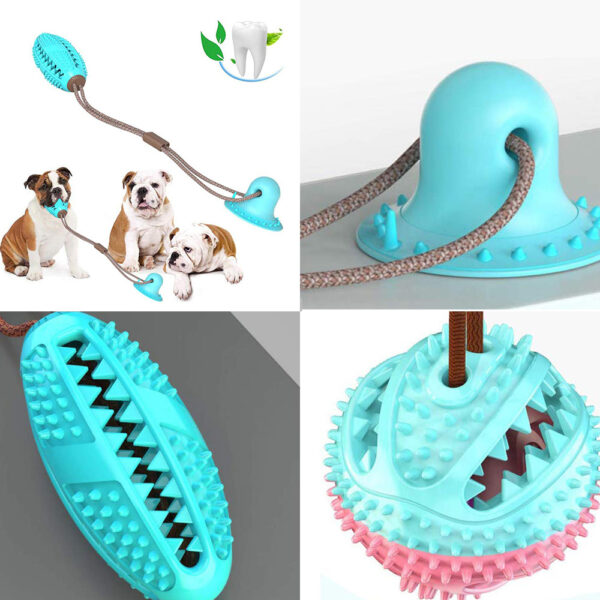 Max Dog Toys Silicon Suction Cup Tug Interactive. - Image 2