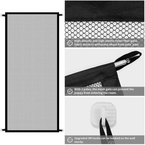 Max Dog Pet Gate Mesh Fence - Image 6