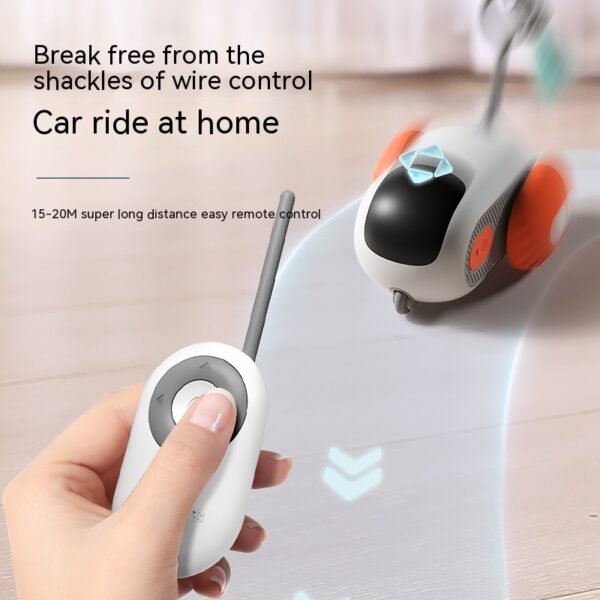 Bella Cat Pet Remote Control Interactive Cat Car Toy - Image 8