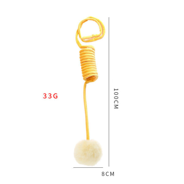 Bella Cat Toy Self-Hi Sucker Spring Rabbit Hair Ball - Image 7