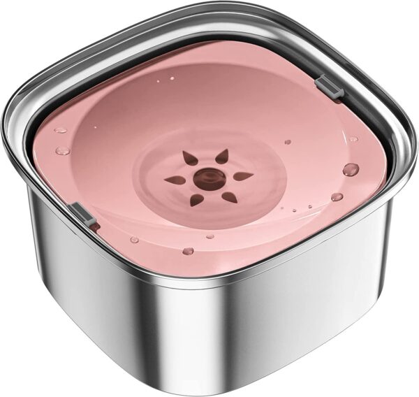 Max Dog Pet Stainless Steel Water Bowl Floating - Image 4