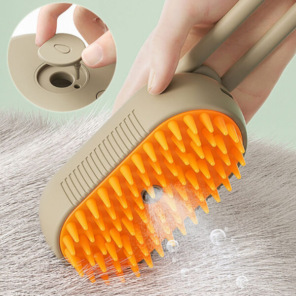 Bella Cat Pet Steam Brush 3 In 1 Electric Spray - Image 7