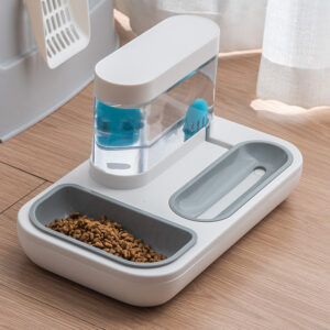 Max Dog Pet automatic pet cat feeder water dispenser