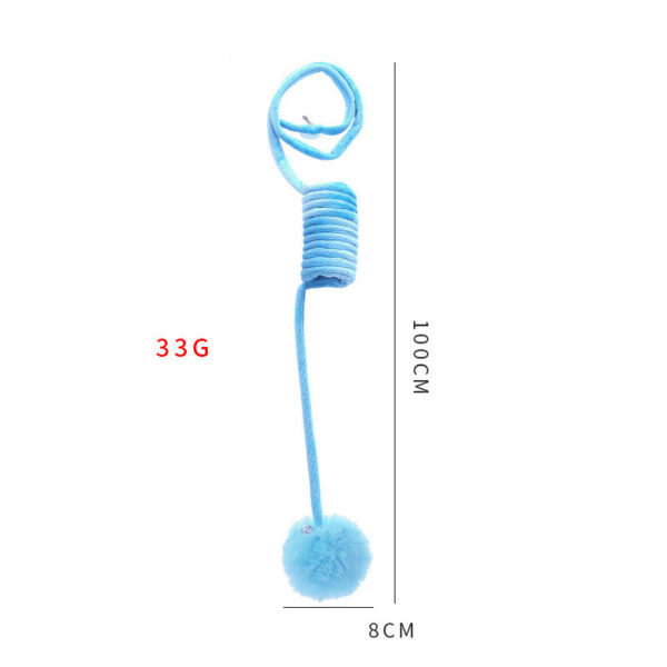 Bella Cat Toy Self-Hi Sucker Spring Rabbit Hair Ball - Image 10